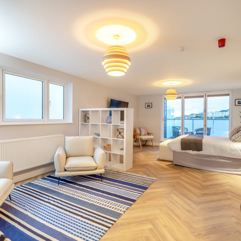 Bedroom, Palm Court Hotel and Suites, 5 Culver Road, Shanklin
