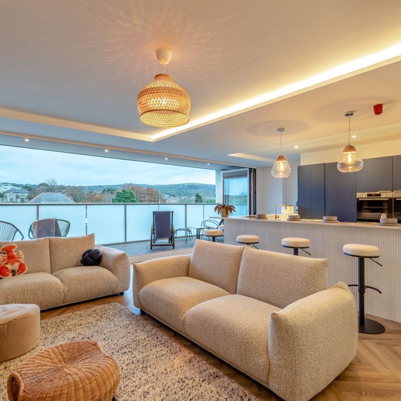 Kitchen and Lounge, Palm Court Hotel and Suites, 5 Culver Road, Shanklin