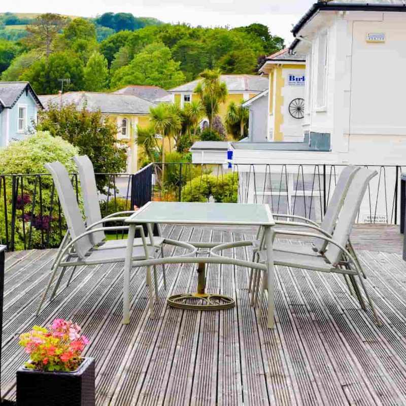 Outside Seating, The Braemar, 1 Grange Road, Shanklin