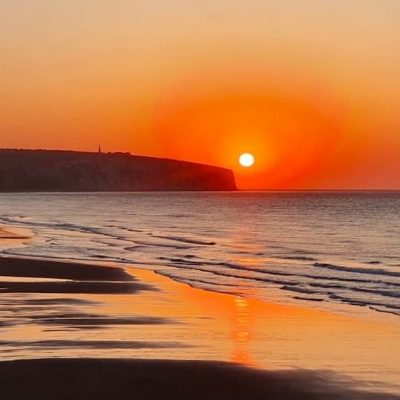 Sun Sets over Shanklin Shores